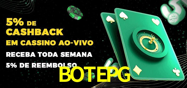 Promoções do cassino ao Vivo BOTEPG
